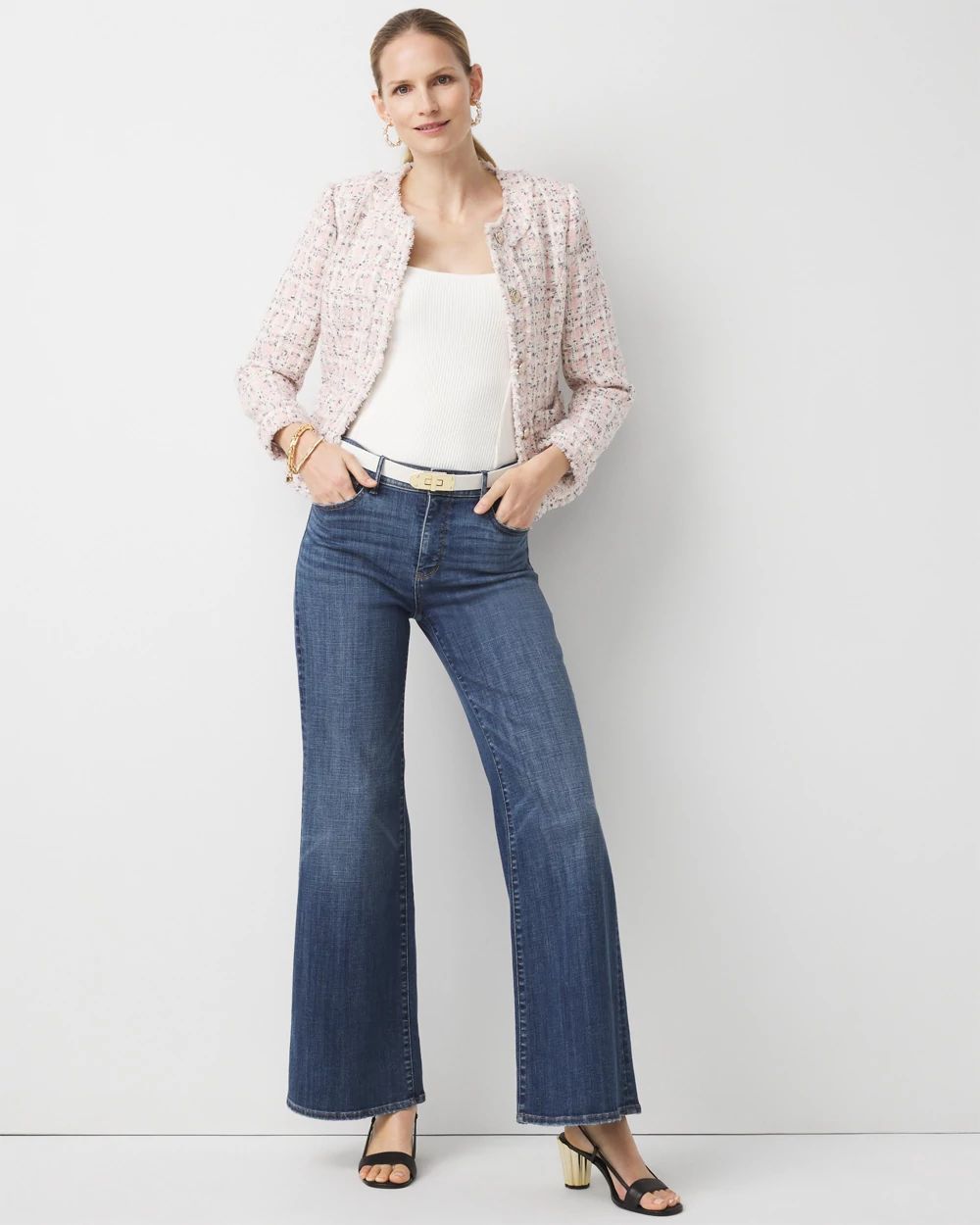 Shimmery Tweed Jacket | White House Black Market